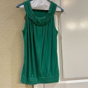 ‎Green sleeveless Banana Republic top size small